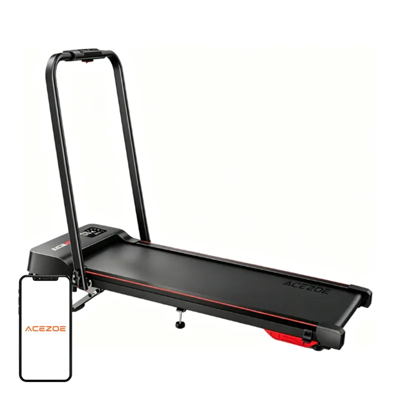 ACEZOE P12 Foldable Electric Treadmill (Black and Red)